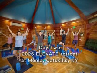 DAY TWO 🧘🏻‍♂️

2026 ELEVATE Retreat
Menla • Catskills, NY

Slow mornings. Deep breaths. Good food. Big laughs.
Yoga, meditation, Alexander Technique, spa time, sound bath, nature and connection.

A little movement. A little stillness. A little time to completely unplug and just BE. 🌿

Day Two at ELEVATE is about nourishing the body, calming the mind, and enjoying the magic of being together in this beautiful place.

Pause. Breathe. Connect. ELEVATE. 🌻

Here & Now Yoga, Wellness & Arts Collective at Menla
#hereandnowyoga #menla #catskillsretreat #alexandertechnique #summerretreat ☀️⛰️🧘🏻‍♀️
