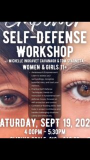 🥋 EMPOWER: Self-Defense Workshop for Women & Girls 11+
⚡️
Saturday, September 19 • 4 PM

Our powerful, practical, potentially life-saving self-defense workshop is BACK.
😌
Michelle & Tom will teach you simple, effective tools to help you handle uncomfortable situations—from the small moments that feel “off” to situations that may become more serious.
🙏🏼
Do it for yourself. Do it for your girls.
Especially as our girls gain more independence—middle school, high school, college campus, and beyond.

Awareness, confidence, boundaries, and knowing what to do when you need to.

⚡ Space is limited. Register today.

💛 Community Sliding Scale: $10–$40 per person
Pay what you can. Everyone deserves access to these skills.
⭐️
Here and Now Yoga, Wellness & Arts Collective
22 Verbena Ave., Floral Park, NY 🪷

#hereandnowyoga #floralparkny #floralpark #floralparkmoms #selfdefensetoolsforwomen 
💪🏼💪🏾💪👧🏻🧒🏾👩🏻‍🦳👩🏻👱🏾‍♀️