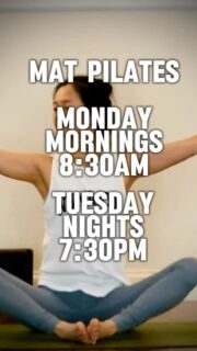 MAT PILATES!

Our popular Mat Pilates classes are on!

Monday mornings at 8:30 AM with Leilani
Tuesday evenings at 7:30 PM with Patricia
💪🏼
Want a stronger core? This is it. Build strength, improve stability, and feel the difference.
😃
Drop in or use your membership!

Here & Now Yoga, Wellness & Arts Collective
22 Verbena Ave., Floral Park, NY 🪷
#hereandnowyoga #floralpark #matpilatesclass #matpilatesforeveryone #floralparkmoms 🧘🏻‍♀️
