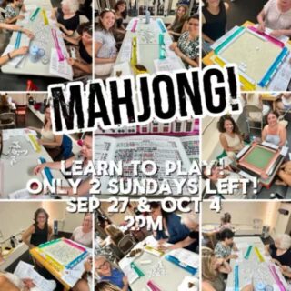 MAHJONG! Learn to Play!
Sundays, 2 PM
September 27 & October 4

Here and Now Yoga, Wellness & Arts Collective
22 Verbena Avenue, Floral Park, NY

Instructor-led • Light refreshments served • Advance sign-up required
Spaces are limited, so grab your spot and let’s play! 🀄
hereandnowyoga.com
😊
#hereandnowyoga #mahjong #mahjongclass #floralpark floralparkny