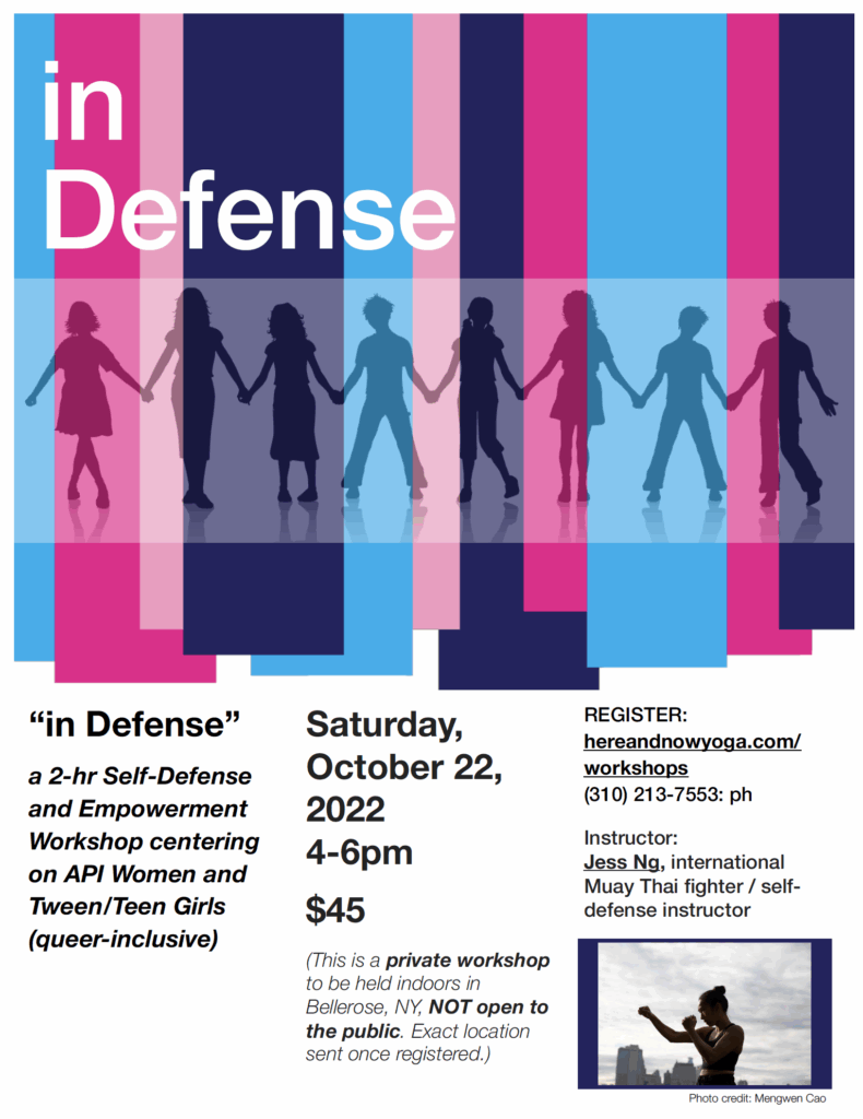 in Defense Self-Defense Workshop